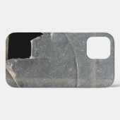 Breuken glasvenster met metalen balken Case-Mate iPhone case (Achterkant (horizontaal))