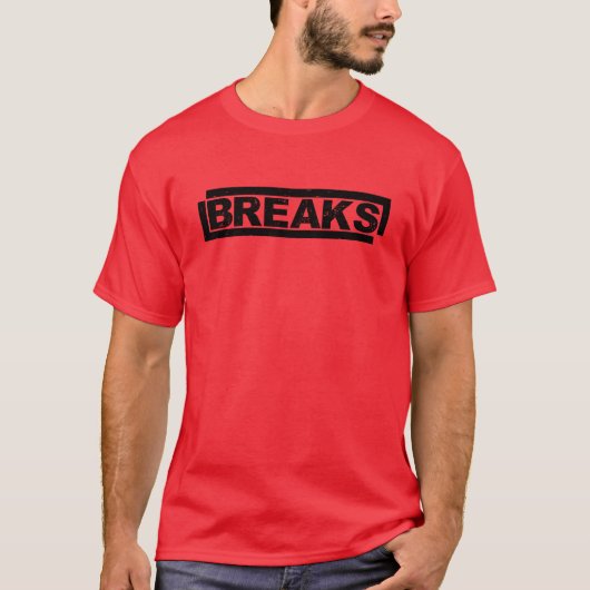 Breuken Omtrek T-shirt (Voorkant)