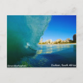 Breukgolf in Durban, Zuid-Afrika. Marck Botha Briefkaart (Voorkant)