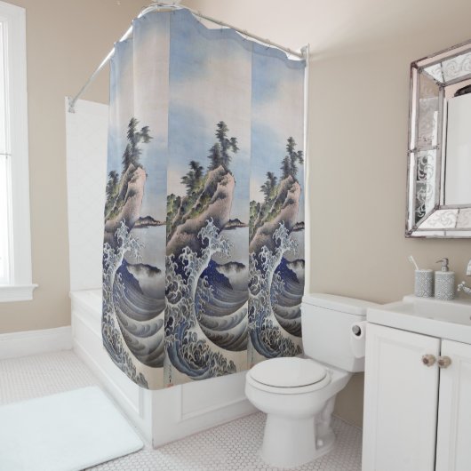 Breukgolven, Hokusai Douchegordijn (In situ)