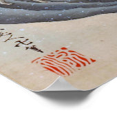 Breukgolven, Hokusai Poster (Hoek)