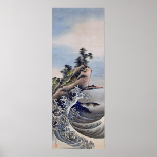 Breukgolven, Hokusai Poster