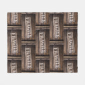 Breukhout, fleece deken (Voorkant (Horizontaal))