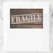 Breukhout,  rechthoekige sticker (Tas)