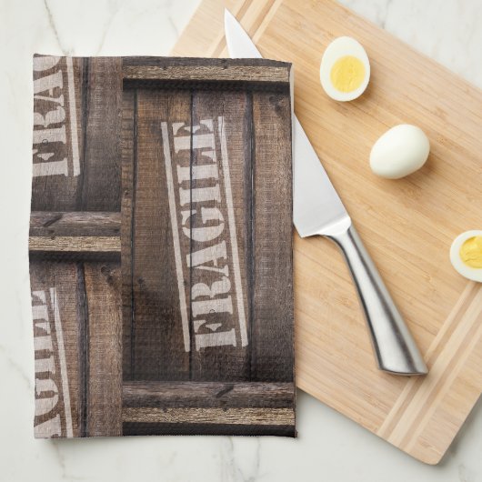 Breukhout,  theedoek (Quarter Fold)