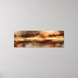 Breuklijn van Licht Canvas Afdruk