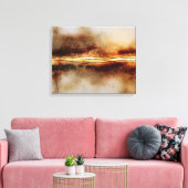 Breuklijn van Licht Canvas Afdruk (Insitu (Woonkamer))