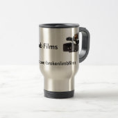 Breuklimfilms Silver Travel Mug Reisbeker (Voorkant rechts)
