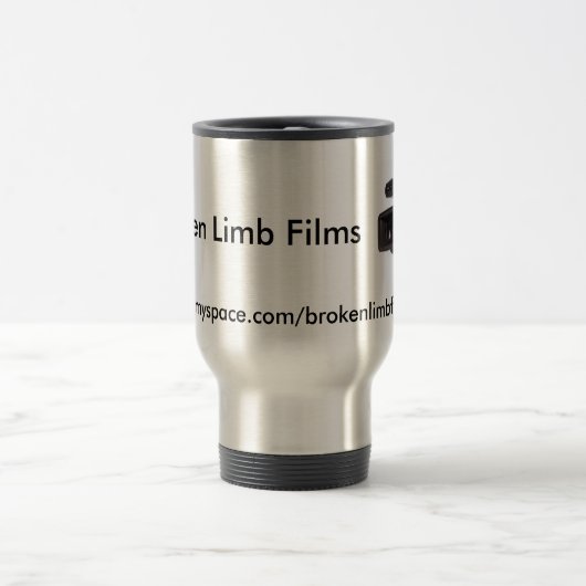 Breuklimfilms Silver Travel Mug Reisbeker (Center)