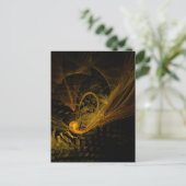 Breukpunt Abstract art Briefkaart (Staand voorkant)