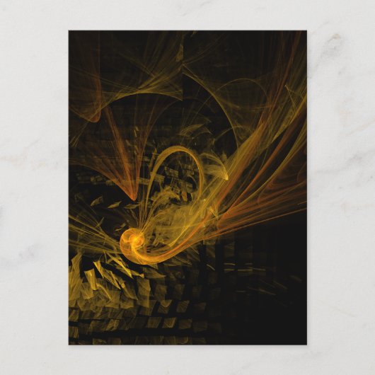 Breukpunt Abstract art Briefkaart (Voorkant)