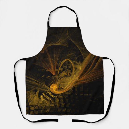 Breukpunt Abstracte Art Apron Schort (Voorkant)