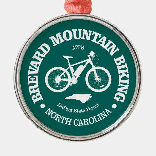 Brevard (MTB) Metalen Ornament (Voorkant)
