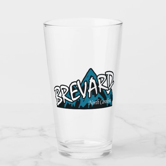Brevard North Carolina Bergen Glas (Voorkant)