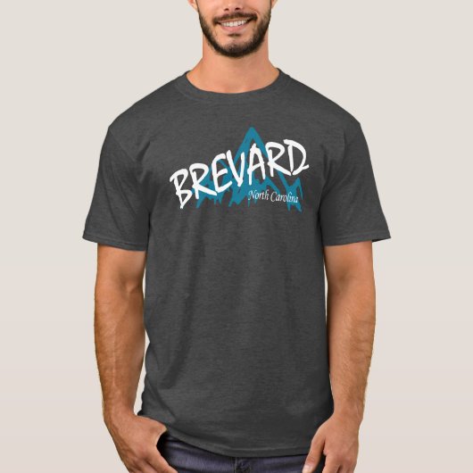 Brevard North Carolina Bergen T-shirt (Voorkant)