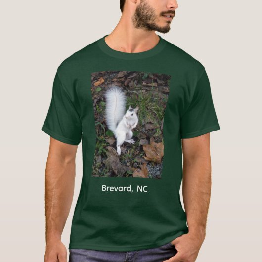 Brevard White Squirrel - Long Sleeved T-Shirt (Voorkant)