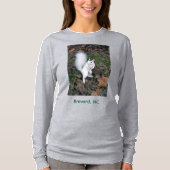 Brevard White Squirrel - Long Sleeved T-Shirt (Voorkant)
