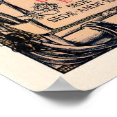 BREVETTO AUER Incandescenza Electric Old Italiaans Poster (Hoek)