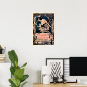 BREVETTO AUER Incandescenza Electric Old Italiaans Poster (Thuiskantoor)