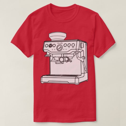 Breville Barista Express Sticker T-shirt (Design voorkant)