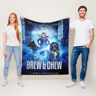 Brew & Chew Fleece Deken