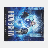 Brew & Chew Fleece Deken (Voorkant (Horizontaal))