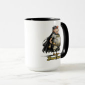 Brew Crew Beer Superhero Funny Tee Mok (Voorkant rechts)