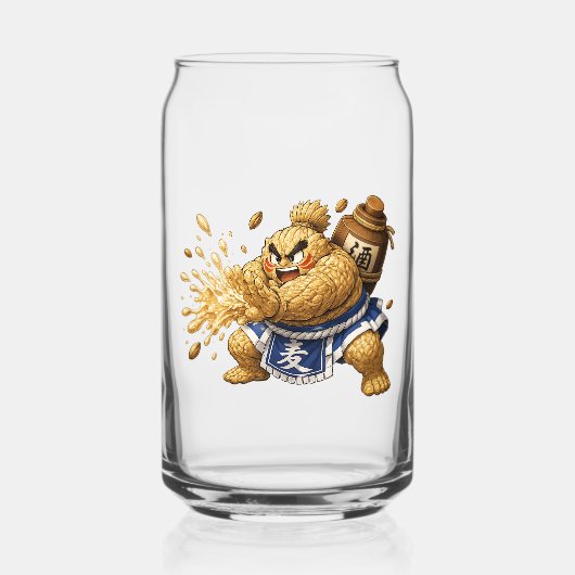 Brew Fighter Graan Kan Glas (Voorkant)