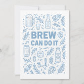 Brew kan het bedankkaart (Voorkant)