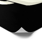 Brew kan het doen Grappige Koffie Thee Pun Dark BG Poster (Hoek)