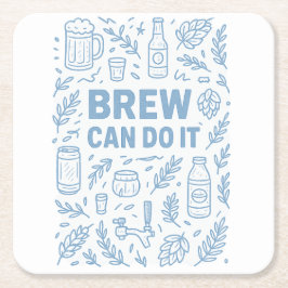 Brew kan het kartonnen onderzetters