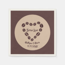 Brew Love Coffee Bean Heart