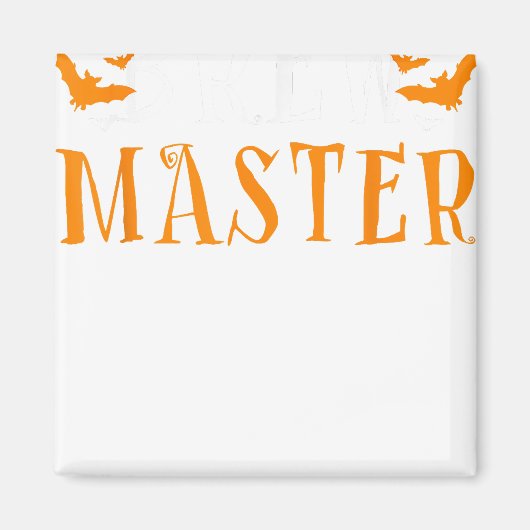 Brew Master Halloween Baby onthulling outfit Hallo Magneet (Voorkant)