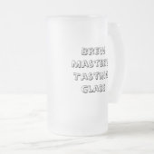 Brew Master's Tasting Glass Matglas Bierpul (Voorkant rechts)