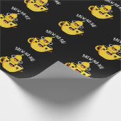 Brew-nana Funny Banana Pun Dark BG Cadeaupapier (Hoek)