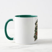Brew Roam Repeat Vintage Iced Coffee Mountain Mok (Links)