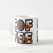 “Brew Spelled Beautifully” Koffiemok (Voorkant links)