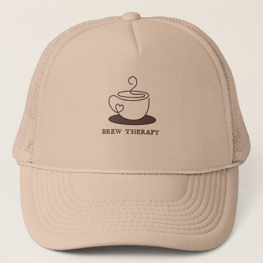 Brew Therapie Koffie Trucker Pet (Voorkant)