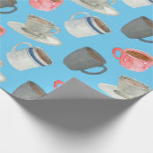 Brew-tiful kopjes koffie cadeaupapier (Hoek)