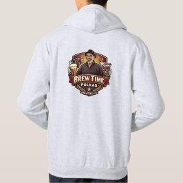 Brew Time Polkas-trui Hoodie