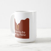 Brew To Go Energy Flow Steamy Illustratie Koffiemok (Voorkant links)