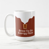 Brew To Go Energy Flow Steamy Illustratie Koffiemok (Links)