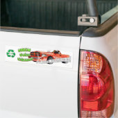 Brew Zonnethanolsticker Bumpersticker (Op Truck)