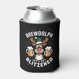Brewdolph Laten we Blitzened Christmas Rendier B Blikjeskoeler