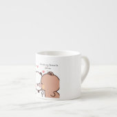 "Brewed Bliss: Bubu Dudu's dagelijkse slok" Espresso Kop (Voorkant rechts)