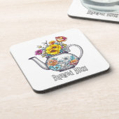 Brewed Bliss Theepot Bier Onderzetter (Linkerzijde)