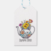 Brewed Bliss Theepot Cadeaulabel (Voorkant)