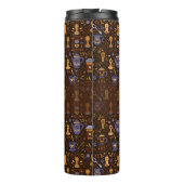 Brewed for [Name] — folk coffee (cocoa & slate) Thermosbeker (Achterkant)