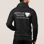 Brewed on the wall hoodie (Achterkant)