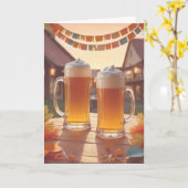 Brewery Birthday Wishes Kaart (Gele Bloem)